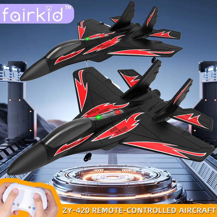 Fairkid ZY-420 2.4GHz Toy RC Airplane Remote Control Plane Children's Remote Control Airplane Gift Outdoor Toy