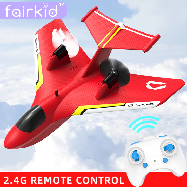 Fairkid ZY-425 2.4GHz Toy Radio Controlled Jet Plane RC Airplane Fixed-wing Drone Triphibian Water Land Air Fun Kids Gift