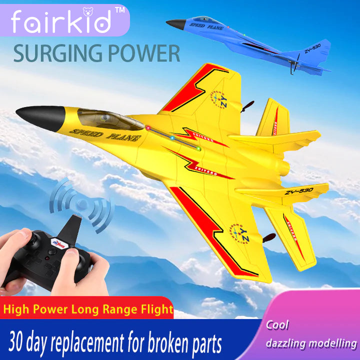 Fairkid ZY-530ProX 2.4GHz Toy RC Airplane Remote Control Plane Children's Remote Control Airplane Gift Outdoor Gift Plane