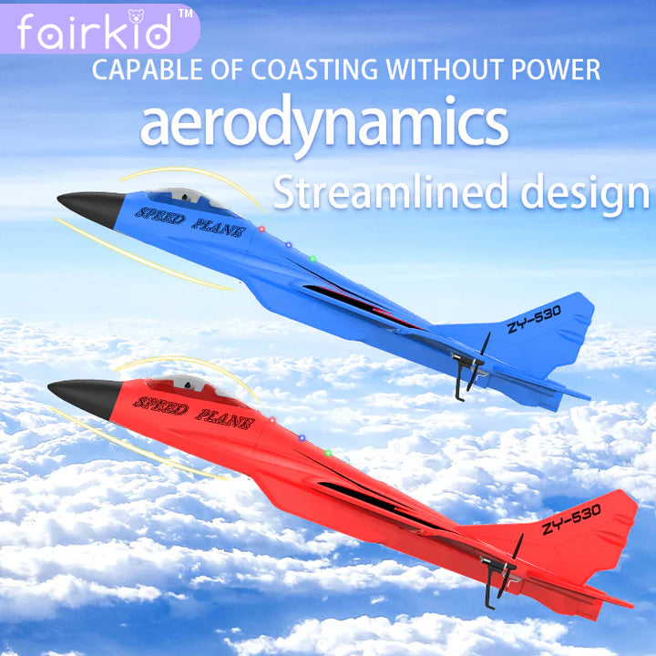 Fairkid ZY-530ProX 2.4GHz Toy RC Airplane Remote Control Plane Children's Remote Control Airplane Gift Outdoor Gift Plane