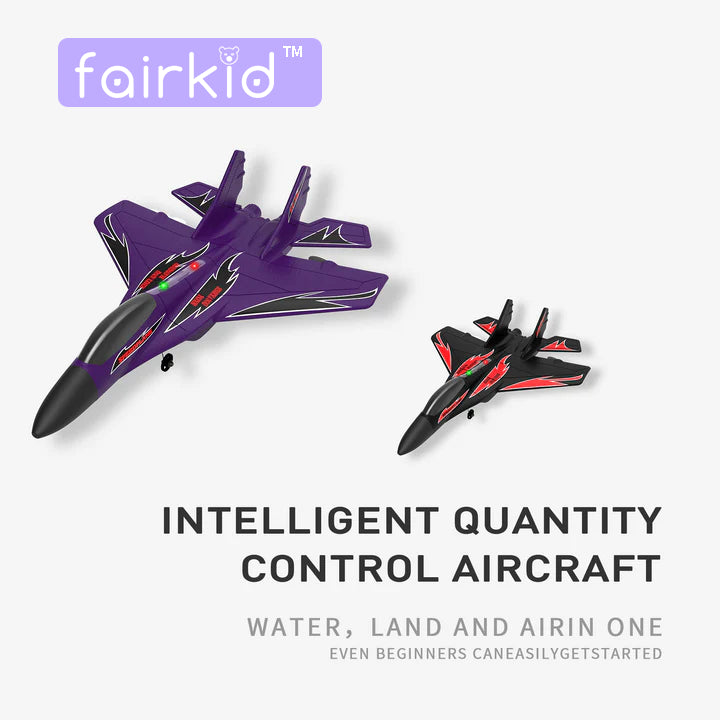 Fairkid ZY-420 2.4GHz Toy RC Airplane Remote Control Plane Children's Remote Control Airplane Kids Gift Outdoor Toy